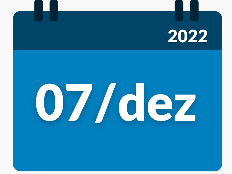 Agenda Lançamento do site do PMSI 07/12/2022